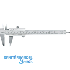 MITUTOYO Analog-Messschieber m. Feststellschraube Tiefenma� flach Messb. 0-150mm