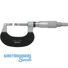 MITUTOYO Bügelmessschraube mit schmalen Messflächen Messbereich 0-25 mm MITUTOYO Bügelmessschraube mit schmalen Messflächen Messbereich 0-25 mm