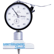 MITUTOYO Analoge Messuhr 7211A mit Tiefenmessbrücke Messbereich 0-200 mm MITUTOYO Analoge Messuhr 7211A mit Tiefenmessbrücke Messbereich 0-200 mm