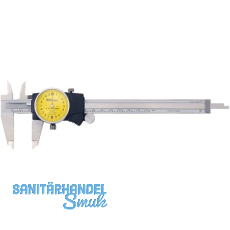 MITUTOYO Uhrenmessschieber 505-730 mit Feststellschraube Messbereich 0-150 mm MITUTOYO Uhrenmessschieber 505-730 mit Feststellschraube Messbereich 0-150 mm