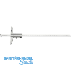 HELIOS PREISSER Breiten-/Abstand-Tiefenmessschieber DIN 862 Messbereich 0-200 mm