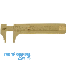 HELIOS PREISSER Knopfmaß Messing Messbereich 0-100 mm HELIOS PREISSER Knopfmaß Messing Messbereich 0-100 mm