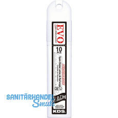 KDS Abbrechklingen-Box Evolution mit 25 mm Abbrechklingen ( 10 Stück ) KDS Abbrechklingen-Box Evolution mit 25 mm Abbrechklingen ( 10 Stück )