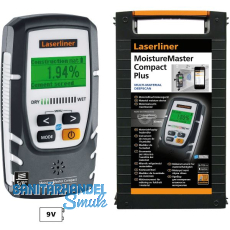 LASERLINER Holz- und Bau-Feuchtemessgerät MoistureMaster Compact Plus LASERLINER Holz- und Bau-Feuchtemessgerät MoistureMaster Compact Plus