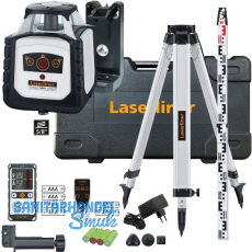 LASERLINER Rotationslaser Cubus 210S mit Stativ LASERLINER Rotationslaser Cubus 210S mit Stativ