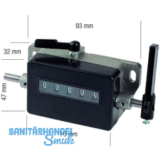 METRICA Hubzähler 5-stellig Drehrichtung X METRICA Hubzähler 5-stellig Drehrichtung X