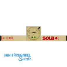 SOLA Neigungs-Wasserwaage ohne Magnet Länge 600 mm SOLA Neigungs-Wasserwaage ohne Magnet Länge 600 mm