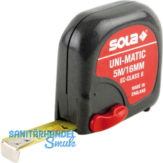 SOLA Rollbandma� Unimatic 5 m EG-Pr�fzeichen Genauigkeit II