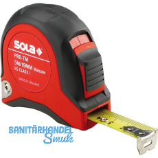 SOLA Rollbandma� Pro-TM 8 m EG-Pr�fzeichen Genauigkeit I