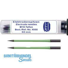 GANN Elektrodenspitze mit Isolation Länge 60 mm Eindringtiefe 40 mm GANN Elektrodenspitze mit Isolation Länge 60 mm Eindringtiefe 40 mm