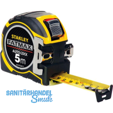 STANLEY Rollbandma� FatMax PRO Autolock 5 m EG-Pr�fzeichen Genauigkeit II