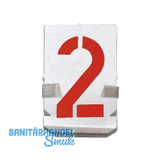 Signierschablonen-Satz Ziffern 20 mm