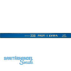 LYRA Tischlerbleistift 338 Profi hart L�nge 180 mm