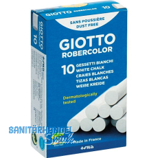 LYRA Tafelkreide wei� rund Inhalt 10 St�ck