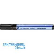 LYRA Permanent-Marker 111 Strichbreite 2-6 mm schwarz schr�ge Spitze