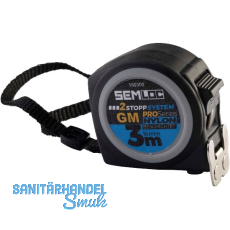 SEMLOC Rollbandmaß GM ProSeries 3 m EG-Prüfzeichen Genauigkeit II SEMLOC Rollbandmaß GM ProSeries 3 m EG-Prüfzeichen Genauigkeit II