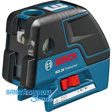 BOSCH Punktlaser (Kombilaser) GCL 25 IP54