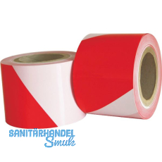 Absperrband rot/wei� B=75mm L=500m St�rke 35�