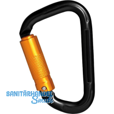 KRATOS Karabiner Aluminium keylock schwarz Öffnungsweite 19,5 mm KRATOS Karabiner Aluminium keylock schwarz Öffnungsweite 19,5 mm