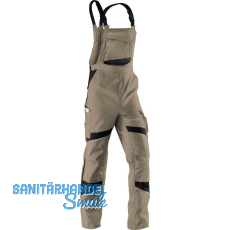 KÜBLER Latzhose Activiq 3250 sandbraun/schwarz 58 KÜBLER Latzhose Activiq 3250 sandbraun/schwarz 58