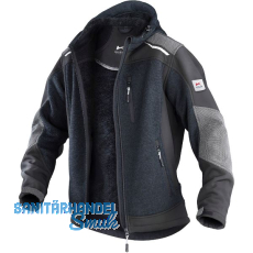 KÜBLER Strickjacke Form 1741 Innenplüsch dunkelgrau/schwarz XL KÜBLER Strickjacke Form 1741 Innenplüsch dunkelgrau/schwarz XL