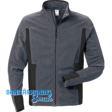 FRISTADS Fleecejacke 4003 MFL grau/schwarz M