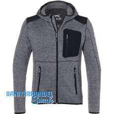 KÜBLER Strickjacke Light Form 1441 mittelgrau/schwarz S KÜBLER Strickjacke Light Form 1441 mittelgrau/schwarz S