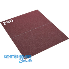 SIA Schleifblatt 7988, 115 x 140 mm Korn 240 SIA Schleifblatt 7988, 115 x 140 mm Korn 240