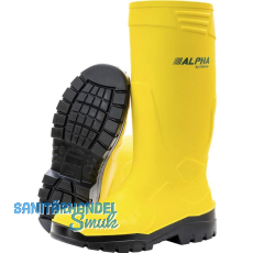 Gummistiefel PU Alpha Safety S5 gelb 45 Gummistiefel PU Alpha Safety S5 gelb 45
