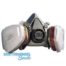 3M Atemschutzmaske 6223M Set Schutzstufe A2P3 mit Ausatemventil 3M Atemschutzmaske 6223M Set Schutzstufe A2P3 mit Ausatemventil
