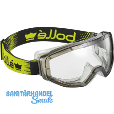 BOLLÉ Schutzbrille Globe Sichtscheibe klar, Rahmen Schwarz/Kristall BOLLÉ Schutzbrille Globe Sichtscheibe klar, Rahmen Schwarz/Kristall