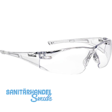 BOLLÉ Schutzbrille Rush Sichtscheibe klar, Rahmen Kristall BOLLÉ Schutzbrille Rush Sichtscheibe klar, Rahmen Kristall
