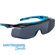 BOLL� Schutzbrille Tryon OTG Sichtscheibe Rauchglas, Rahmen Schwarz/Blau
