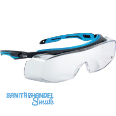 BOLLÉ Schutzbrille Tryon OTG Sichtscheibe klar, Rahmen Schwarz/Blau BOLLÉ Schutzbrille Tryon OTG Sichtscheibe klar, Rahmen Schwarz/Blau