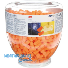 3M Gehörschutzstöpsel-Nachfüllbehälter ohne Kordel 1100D Inhalt 500 Paar 3M Gehörschutzstöpsel-Nachfüllbehälter ohne Kordel 1100D Inhalt 500 Paar