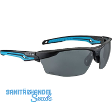 BOLL� Schutzbrille Tryon Sichtscheibe Rauchglas, Rahmen Schwarz/Blau