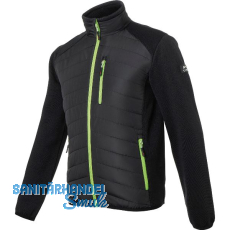 KÜBLER Hybridjacke Form 1342 schwarz/neongrün XS KÜBLER Hybridjacke Form 1342 schwarz/neongrün XS