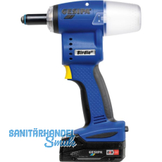 GESIPA Akku-Blindniet-Setzger�t Birdie CAS 18 V / 2 x 2,0 Ah Li-Ion im Systainer