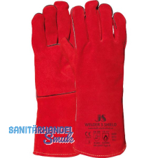 STAFFL Schwei�erhandschuh Welder 3 Shield 0604 Gr��e 10.5 Rindspaltleder
