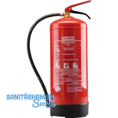 Pulver-Feuerl�scher PD12 GA, L�schmenge 12kg Brandklasse A,B,C