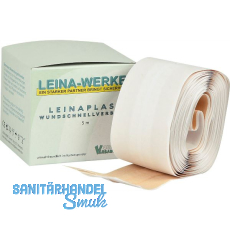 LEINA Wundschnellverband lose in Faltschachtel breite 6 cm l�nge 5 m