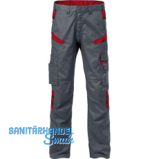 FRISTADS Bundhose Skarup 2552 STFP grau/rot 48