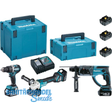 MAKITA Akku-Set DLX3093TJ 18 Volt / 5,0 Ah (IEC) Li-Ion