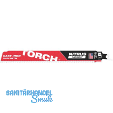 MILWAUKEE Säbelsägeblatt Torch Nitrus für Metall 230 x 8 mm HM - 5 Stück MILWAUKEE Säbelsägeblatt Torch Nitrus für Metall 230 x 8 mm HM - 5 Stück