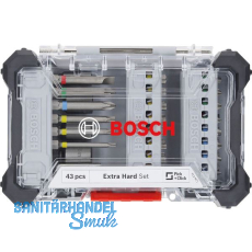 BOSCH Schrauberbit-Set Extra Hard 43-teilig