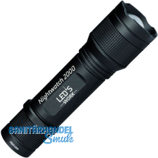 LED'S WORK Taschenlampe Nightwatch 2000 Lumen IPX6