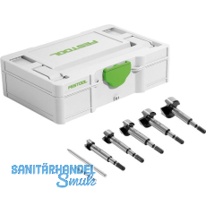 FESTOOL Forstnerbohrer-Set SYS3 S 76-FB CE-SORT/5 7-teilig FESTOOL Forstnerbohrer-Set SYS3 S 76-FB CE-SORT/5 7-teilig