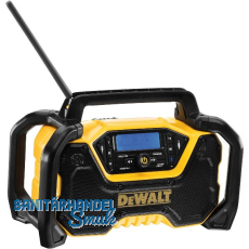 DEWALT Akku-/Netz Radio DCR029 f�r 10,8-54 Volt Li-Ion Schiebe Akkus