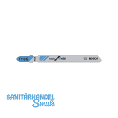 BOSCH Stichs�geblatt T118G Metall - 5 St�ck