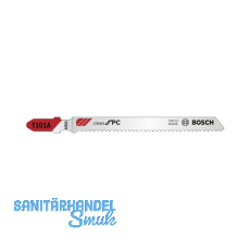BOSCH Stichsägeblatt T101A Polycarbonat - 5 Stück BOSCH Stichsägeblatt T101A Polycarbonat - 5 Stück
